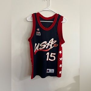 Vintage Champion Olajuwon USA Jersey